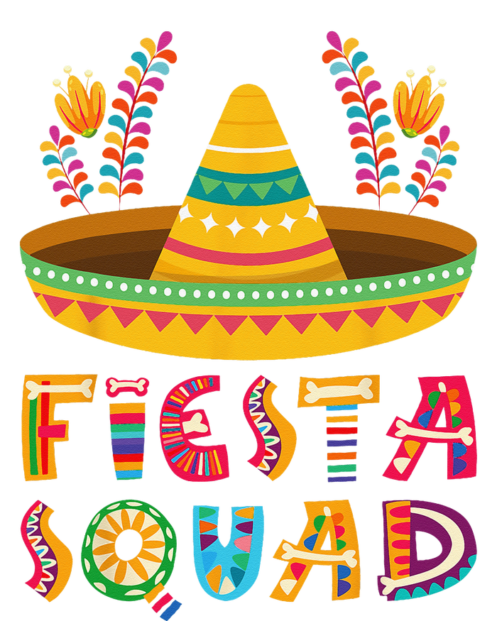 Cinco de Mayo Tee Fiesta Squad Mexican Party Cinco de mayo Kids Hoodie