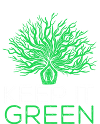 Earth Day Keep It Green Climate Change Gift Women's T-Shirt