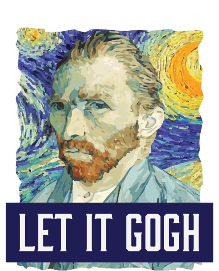 Funny Let It Gogh Vincent Van Gogh Artist Gift Kids T-Shirt