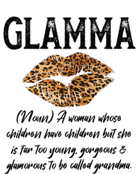 Glamma Leopard Lips Kiss GlamMa Description Mother's Day T-Shirt