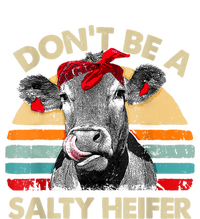 Don't Be A Salty Heifer Cows Lover Gift Vintage Farm Coaster