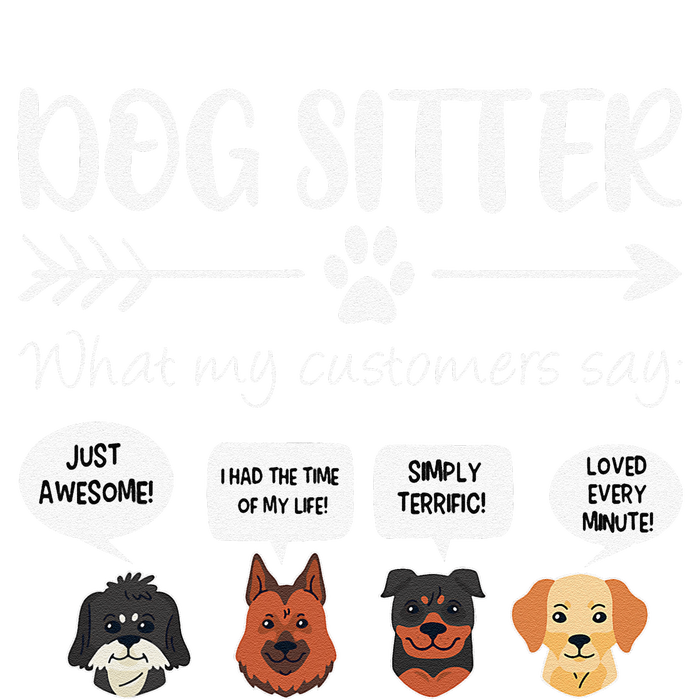 Dog Sitter Dog Sitter Gift Funny Dog Faces DogSitter T-Shirt