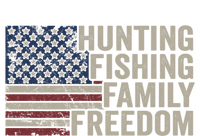 Hunting Fishing Family And Freedom / Usa Flag Fisher Hunter Cool Gift Kids T-Shirt