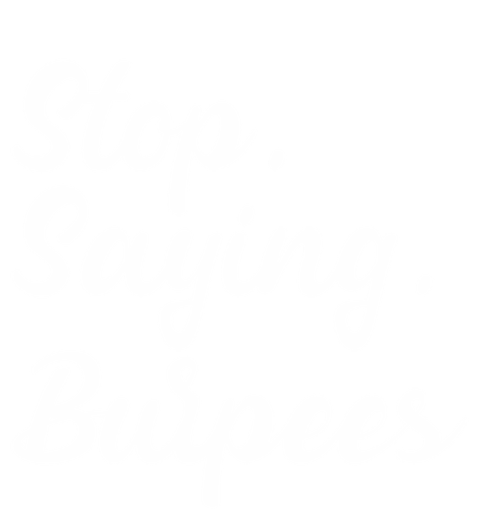 Burpees Personal Trainers Workout Stop Saying Burpees Meaningful Gift Women's Flannel Pajama Set