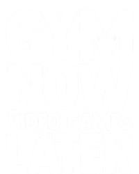 Gym Now Video Games Later Funny Gaming Nerdy Gamer Gift Bumper Sticker