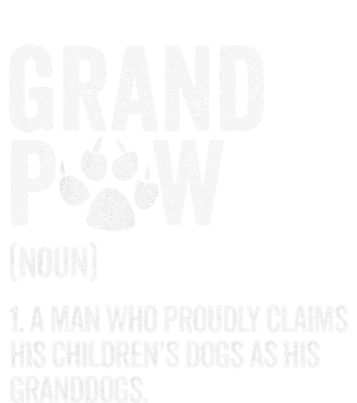 Funny Best Dog Grandpa Ever Grandpaw Apparel Retro Grand Paw T-Shirt