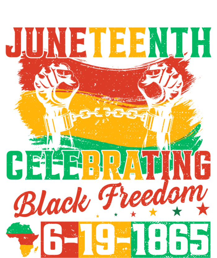 Celebrating Black Freedom 1865 Juneteenth African American Gift T-Shirt