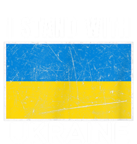 I Stand With Ukraine Flag For Ukrainian Lover Gift Tall T-Shirt