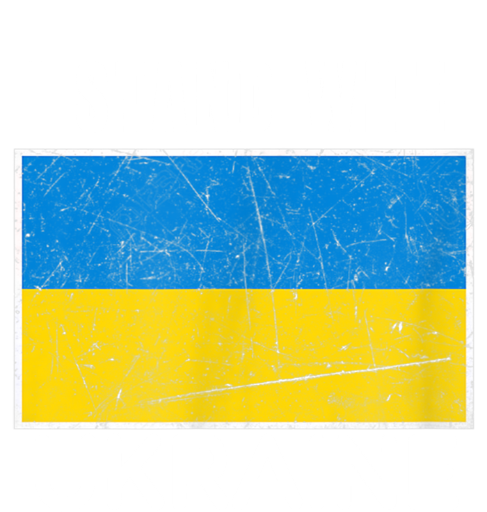 I Stand With Ukraine Flag For Ukrainian Lover Gift Tall T-Shirt