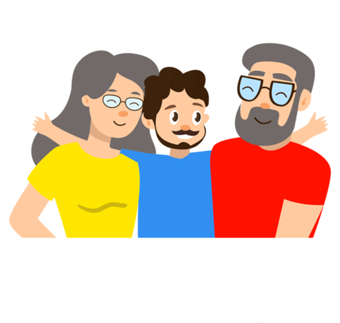 I Still Live With My Parents Design For Mamas Gift Tie-Dye Long Sleeve Shirt