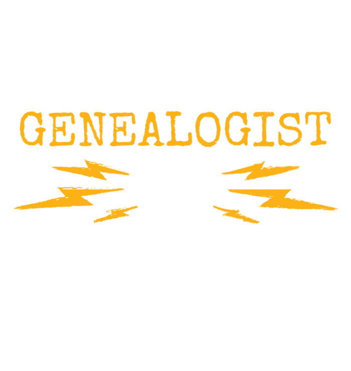 Don't Scare The Genealogist He Farts Easily Genealogy Farter Gift Women's Tri-Blend 3/4-Sleeve Raglan Shirt