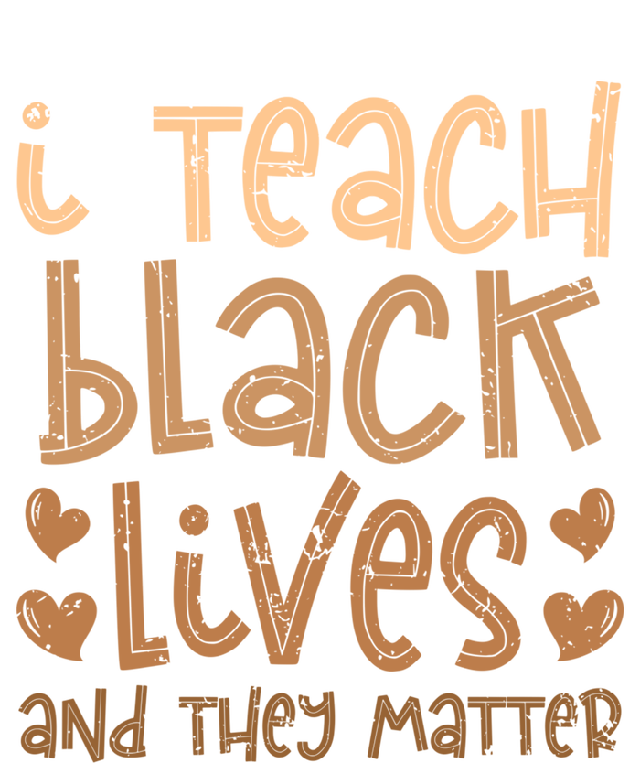 I Teach Black Lives And They Matter Melanin African Teacher Gift Tote Bag