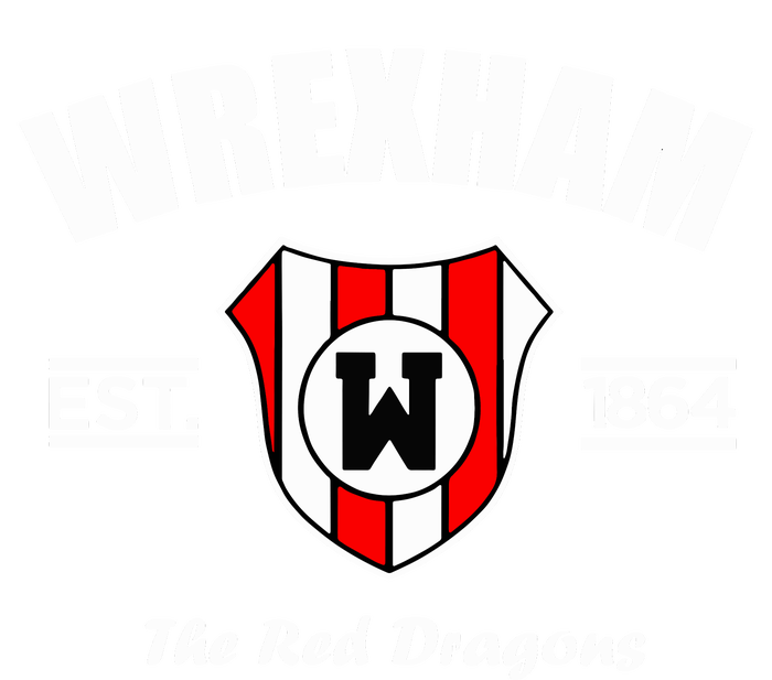 The Red Dragons Wrexham FC Football Club Wrexham Tall T-Shirt