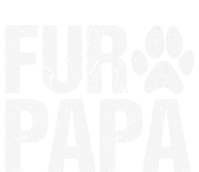 Funny Fur Papa Pet Lover Dog Dad Fathers Day T-Shirt