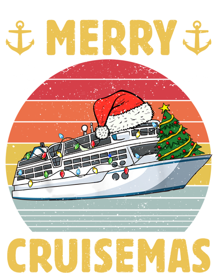 Merry Cruisemas Funny Cruise Ship Family Christmas Vintage Funny Gift T-Shirt