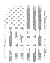 Funny Strong And Pretty Vintage Us Flag Pathetic Gym Workout Gift Ladies Long Sleeve Shirt