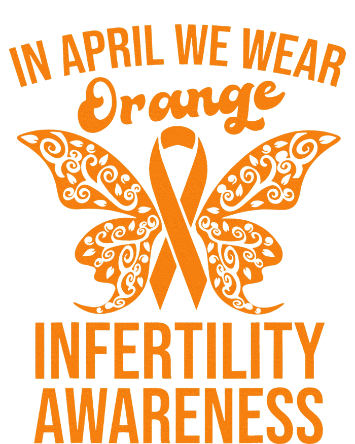 In April We Wear Orange Butterfly Infertility Awareness Week Legacy Cool Fit Booney Bucket Hat