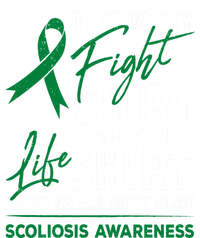 This Is My Fight Scoliosis Awareness Scoliotic Warrior Kids Tie-Dye T-Shirt