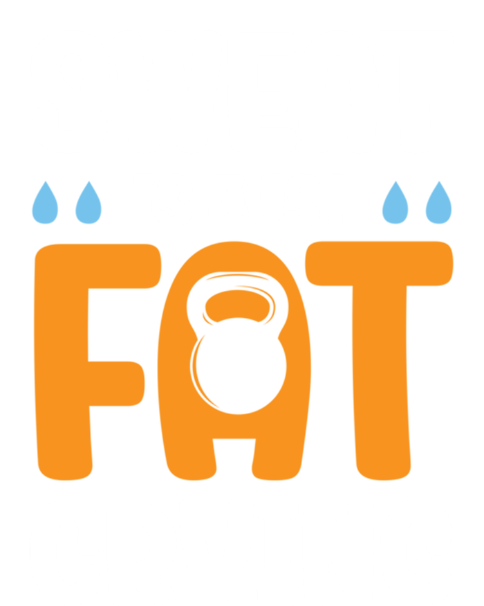 Gym Sweat Is Just Fat Crying Workout Cute Gift Bumper Sticker