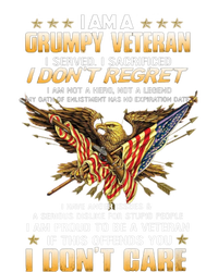 I Am A Grumpy Veteran I Served I Sacrificed I Don't Regret Meaningful Gift Kids Long Sleeve Shirt