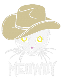 Meowdy Funny Cat Cow Hat Funny Cat Meme Kids Long Sleeve Shirt