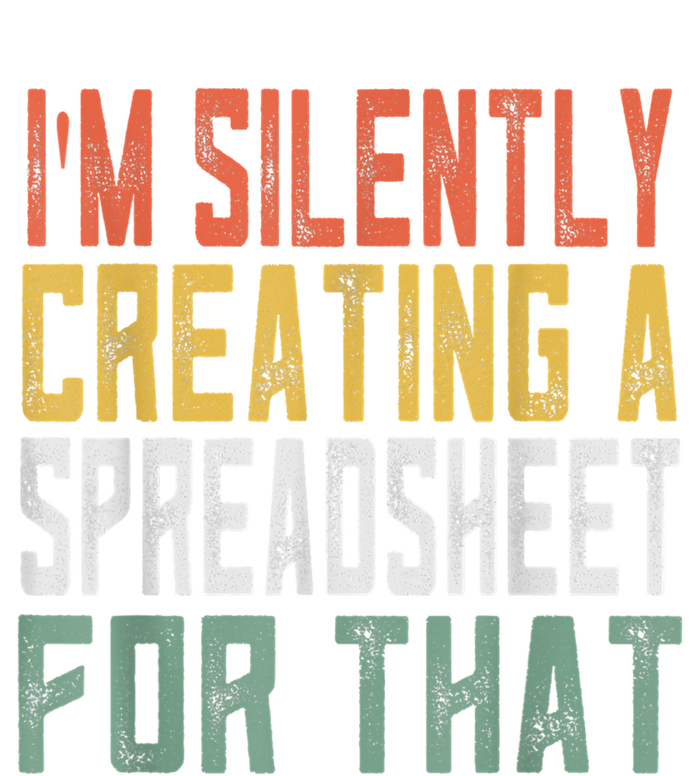 Retro Funny Spreadsheet Gift For Actuary Statistician Tall Sweatshirt