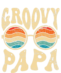 Groovy Papa 70s Aesthetic Nostalgia 1970's Retro Groovy Dad Legacy Cool Fit Booney Bucket Hat