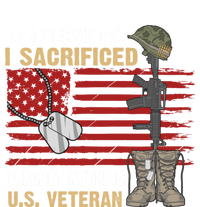 I Served I Sacrificed Us Veteran Awesome Graphic Classic Cool Gift T-Shirt