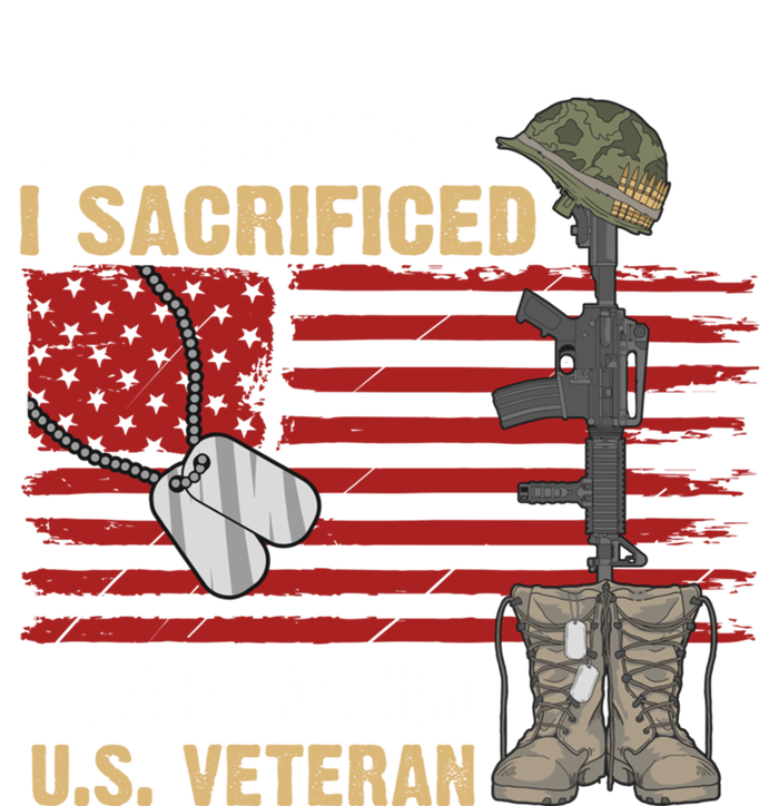 I Served I Sacrificed Us Veteran Awesome Graphic Classic Cool Gift T-Shirt