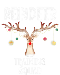 Reindeer Training Squad Funny Christmas Matching Family Gift Tie-Dye T-Shirt