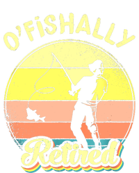 Ofishally Retired Fishing Retirement Softstyle Adult Sport Polo