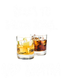 Saloon Songs Weekend S Sinatra Novelty Gift Women's V-Neck T-Shirt