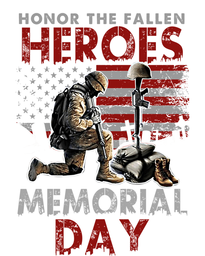 Memorial Day Gift Honor The Fallen Heroes Gift Us Veteran Gift T-Shirt