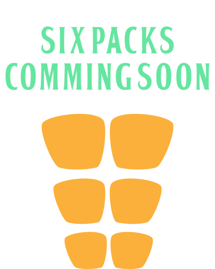 Six Pack Coming Soon Gift For Guys And Gals Cool Gift Women's V-Neck T-Shirt