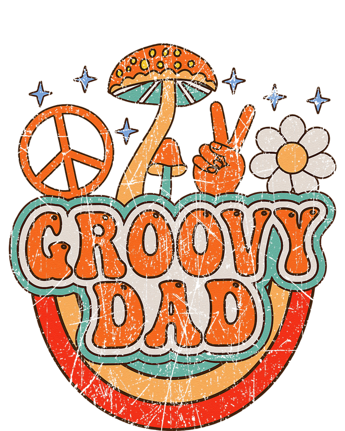 Groovy Dad 70s Aesthetic Nostalgia 1970's Hippie Dad Retro Pajama Set