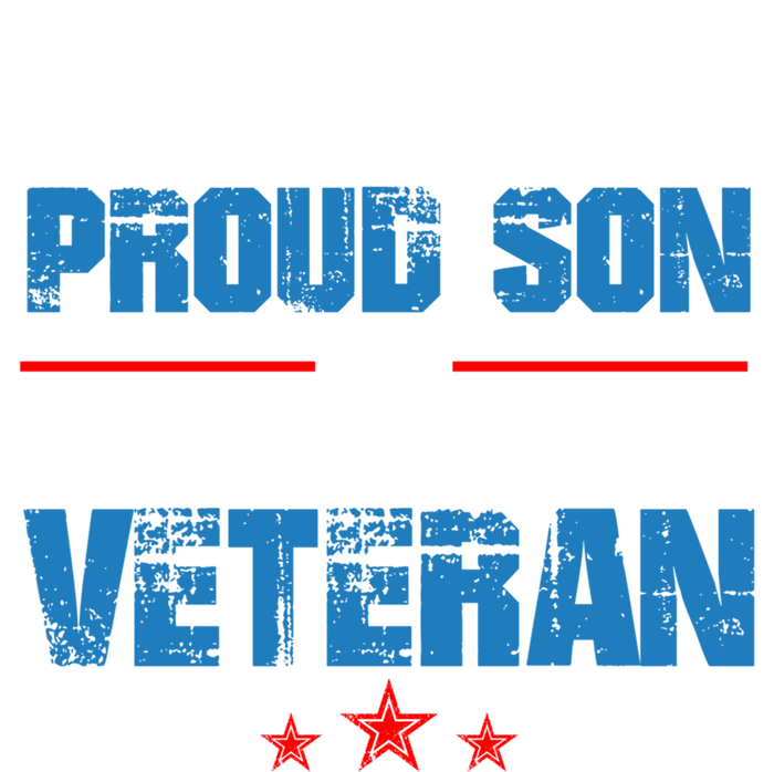 I'm A Proud Son Of Freaking Awesome Veteran Dad Gift Tall Hoodie