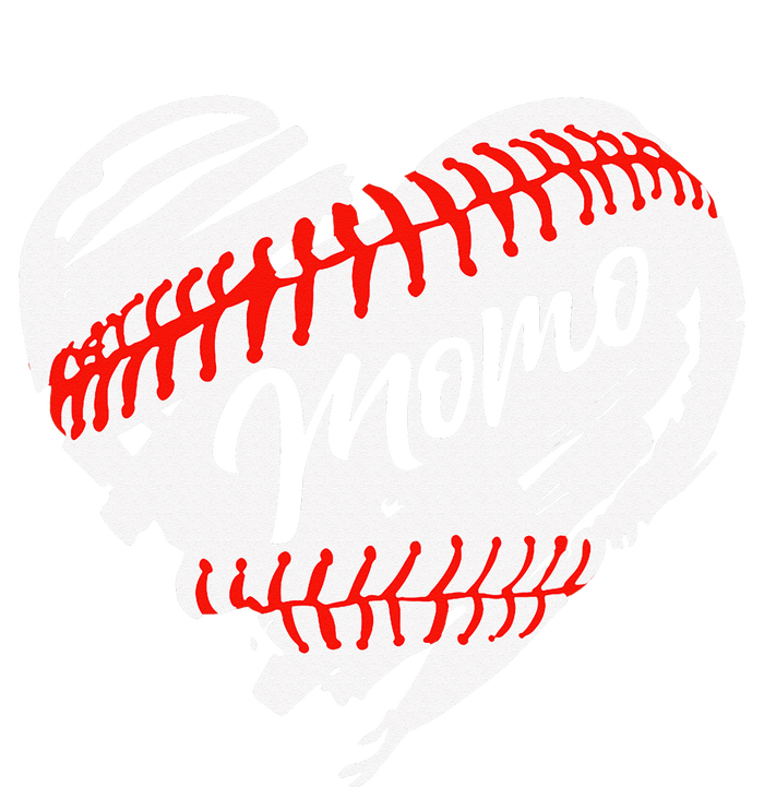 Baseball Heart Momo Mom Mother's Day Gift Baby Long Sleeve Bodysuit