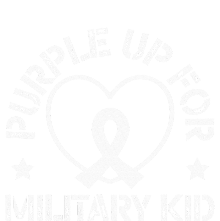 Purple Up For Military Soldier Military Child Month T-Shirt