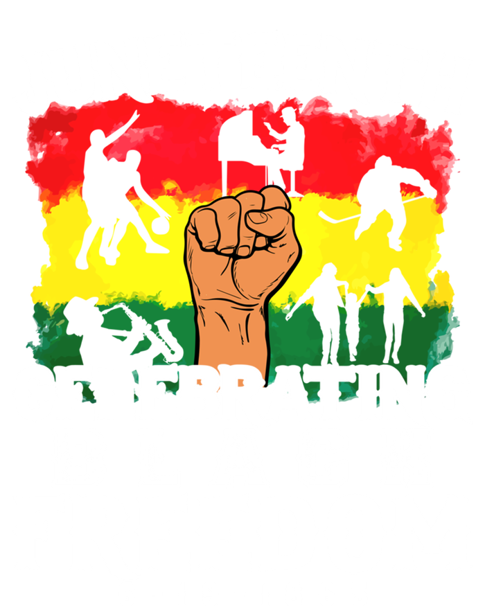 Juneteenth Celebrating Black Freedom 1865 African History Gift Zip Tote Bag