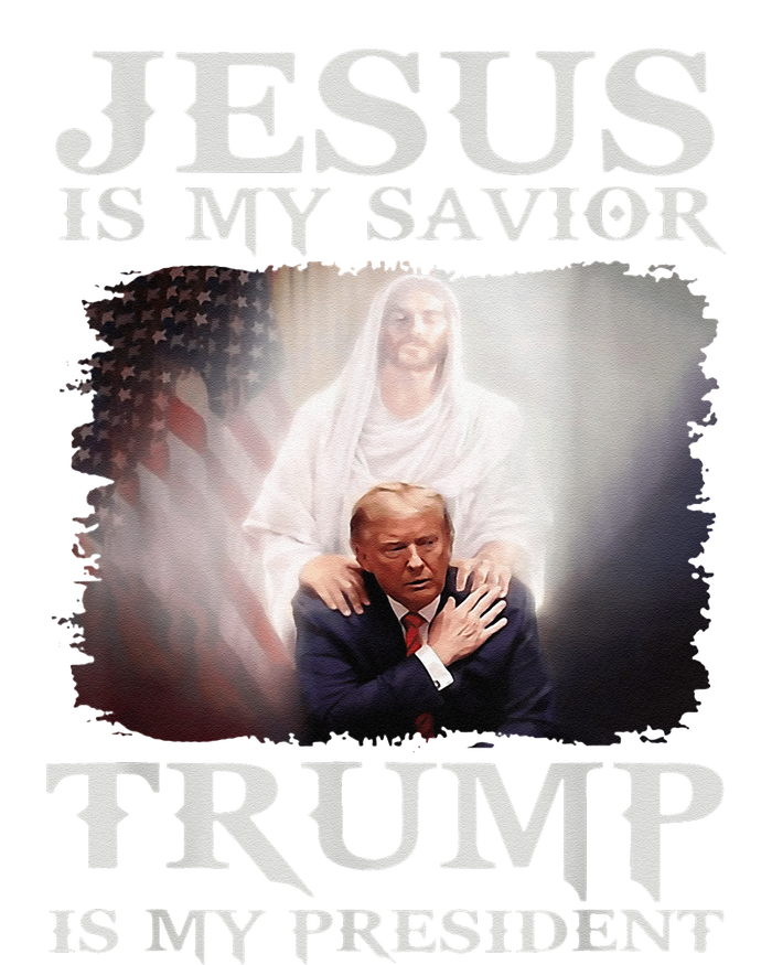 Jesus Is My Savior Trump Is My President Bumper Sticker