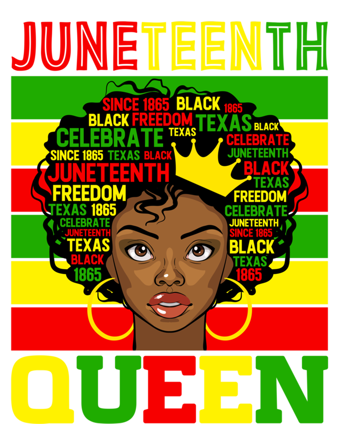 Juneteenth Independence Day Queen Freedom 1865 Mother's Day Cute Gift Tall Hoodie