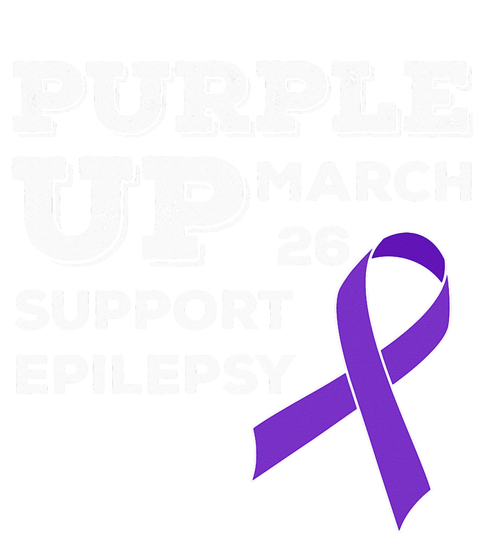 Purple UP March 26 Support Epilepsy Awareness Day Valucap Bio-Washed Visor