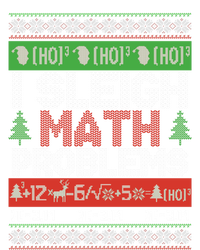 Math Teacher I Sleigh Math Problems Christmas Ugly Sweater Gift Short Acrylic Beanie