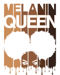 Melanin Queen Afro Dripping Black Educated Poppin Magic Cool Gift T-Shirt