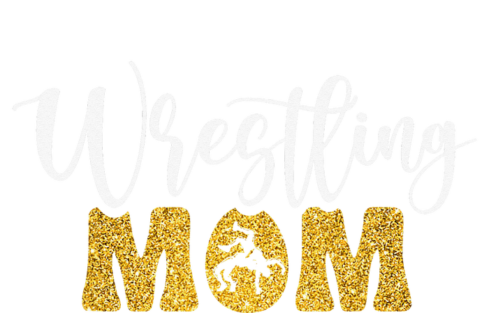 Wrestling Mom Funny Wrestling Sport Lover Mother's Day Mom V-Neck T-Shirt