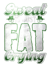 Sweat Is Just Fat Crying Motivation Fitness Gym Workout Gift Softstyle Adult Sport Polo