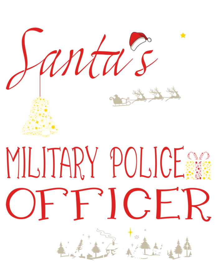 Military Police Officer Xmas Job Cute Christmas Great Gift T-Shirt