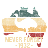 Never Forget 1932 Emu War Gift Emu Lover Zookeeper Gift T-Shirt