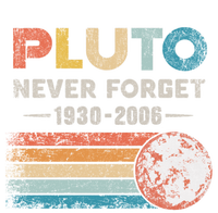 Never Forget Pluto Gift Retro Style Funny Space Science Great Gift Tall Long Sleeve T-Shirt