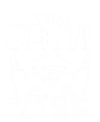 This Husband Is Here For The Rum Pirate Matching Family Meaningful Gift Tall Hoodie